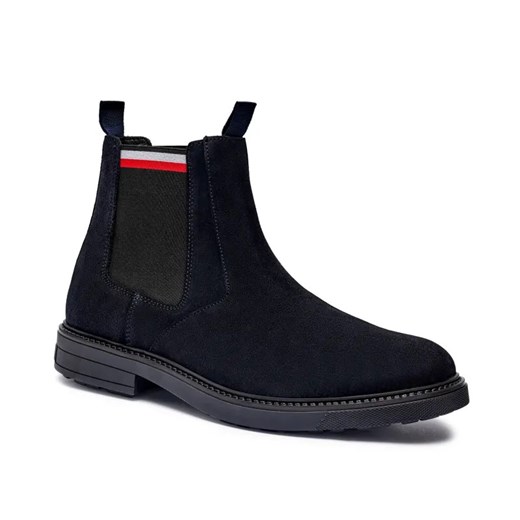 Tommy Hilfiger Skórzane sztyblety CHELSEA ze sklepu Gomez Fashion Store w kategorii Buty zimowe męskie - zdjęcie 184962464