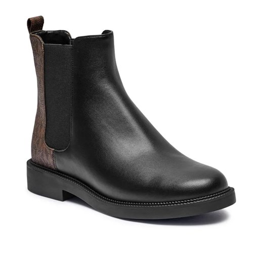 Michael Kors Sztyblety HAZEL CHELSEA | z dodatkiem skóry ze sklepu Gomez Fashion Store w kategorii Botki - zdjęcie 184962473
