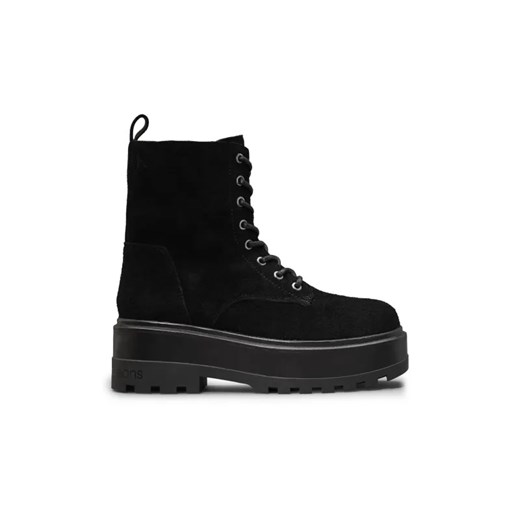 Calvin Klein Jeans Skórzane botki ze sklepu Gomez Fashion Store w kategorii Workery damskie - zdjęcie 184962481