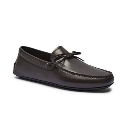 BOSS BLACK Skórzane mokasyny Noel_Mocc_ltlc ze sklepu Gomez Fashion Store w kategorii Mokasyny męskie - zdjęcie 184962640