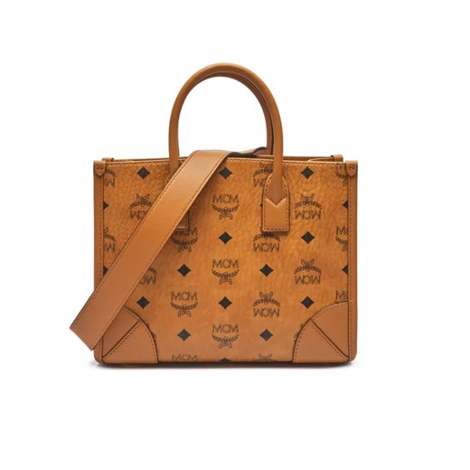 MCM Skórzany kuferek MUNCHEN ze sklepu Gomez Fashion Store w kategorii Kuferki - zdjęcie 184962693