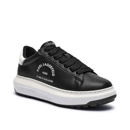 Karl Lagerfeld Skórzane sneakersy KAPRI LUG Maison ze sklepu Gomez Fashion Store w kategorii Buty sportowe męskie - zdjęcie 184962703