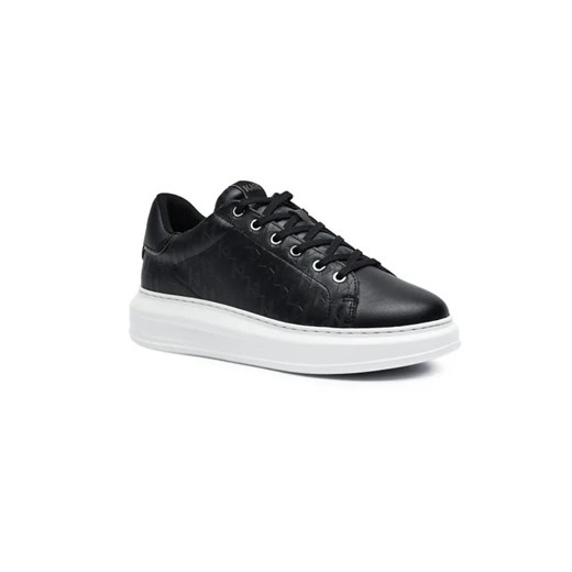 Karl Lagerfeld Sneakersy | z dodatkiem skóry ze sklepu Gomez Fashion Store w kategorii Buty sportowe męskie - zdjęcie 184962721