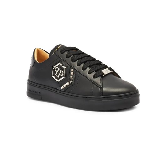 Philipp Plein Skórzane sneakersy Arrow Force ze sklepu Gomez Fashion Store w kategorii Buty sportowe męskie - zdjęcie 184962831