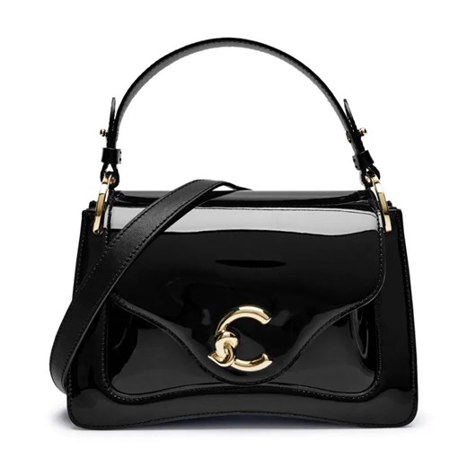 Coccinelle Skórzany kuferek COCCINELLE C-ME PATENT ze sklepu Gomez Fashion Store w kategorii Kuferki - zdjęcie 184962874