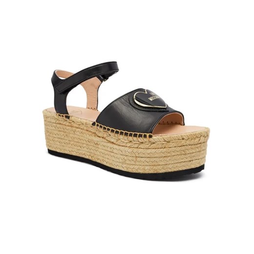 Love Moschino Sandały VITELLO ze sklepu Gomez Fashion Store w kategorii Sandały damskie - zdjęcie 184963093
