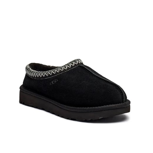 UGG Skórzane mule W TASMAN | z dodatkiem wełny ze sklepu Gomez Fashion Store w kategorii Kapcie damskie - zdjęcie 184963124