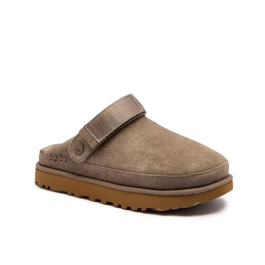UGG Skórzane mule 2w1 GOLDENSTAR CLOG ze sklepu Gomez Fashion Store w kategorii Kapcie damskie - zdjęcie 184963151