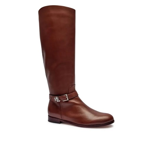 LAUREN RALPH LAUREN Skórzane oficerki ze sklepu Gomez Fashion Store w kategorii Kozaki damskie - zdjęcie 184963182