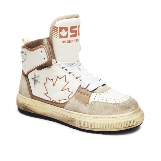 Dsquared2 Skórzane sneakersy Boogie ze sklepu Gomez Fashion Store w kategorii Buty sportowe męskie - zdjęcie 184963253