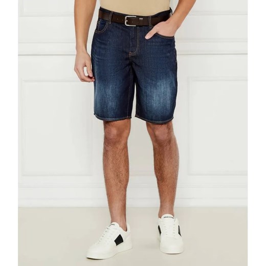 Armani Exchange Jeansowe szorty J65 | Slim Fit ze sklepu Gomez Fashion Store w kategorii Spodenki męskie - zdjęcie 184963273