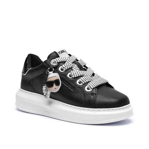 Karl Lagerfeld Skórzane sneakersy KAPRI ze sklepu Gomez Fashion Store w kategorii Buty sportowe damskie - zdjęcie 184963282