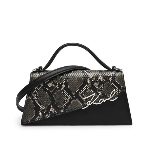 Karl Lagerfeld Skórzany kuferek k/signature ze sklepu Gomez Fashion Store w kategorii Kuferki - zdjęcie 184963283