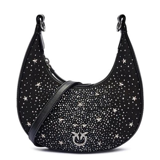 Pinko Skórzane hobo BRIOCHE MINI ze sklepu Gomez Fashion Store w kategorii Torebki hobo - zdjęcie 184963394