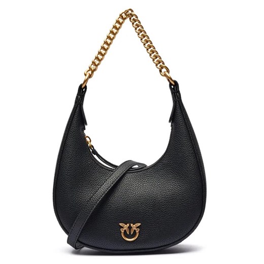 Pinko Skórzane hobo BRIOCHE MINI ze sklepu Gomez Fashion Store w kategorii Torebki hobo - zdjęcie 184963412