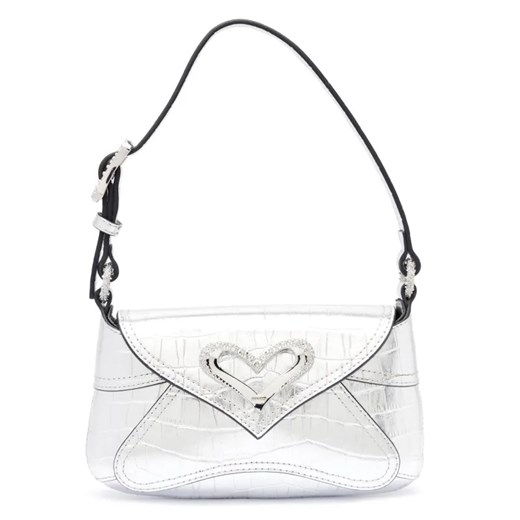 Pinko Skórzana torebka wieczorowa 520 SHOULDER BABY FL ze sklepu Gomez Fashion Store w kategorii Kopertówki - zdjęcie 184963483