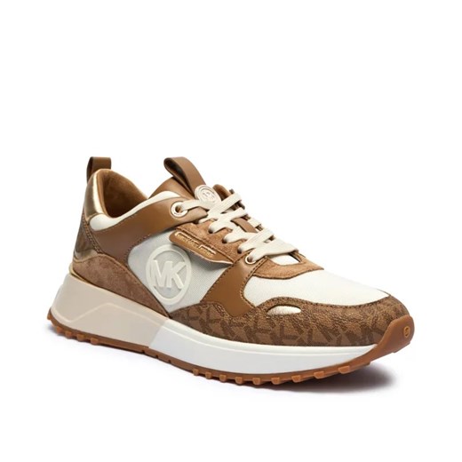 Michael Kors Sneakersy THEO | z dodatkiem skóry ze sklepu Gomez Fashion Store w kategorii Buty sportowe damskie - zdjęcie 184963490