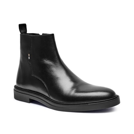 BOSS BLACK Skórzane sztyblety Calev ze sklepu Gomez Fashion Store w kategorii Buty zimowe męskie - zdjęcie 184963642
