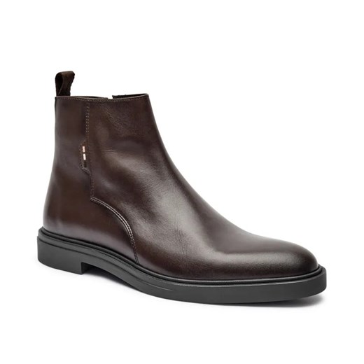 BOSS BLACK Skórzane sztyblety Calev ze sklepu Gomez Fashion Store w kategorii Buty zimowe męskie - zdjęcie 184963664