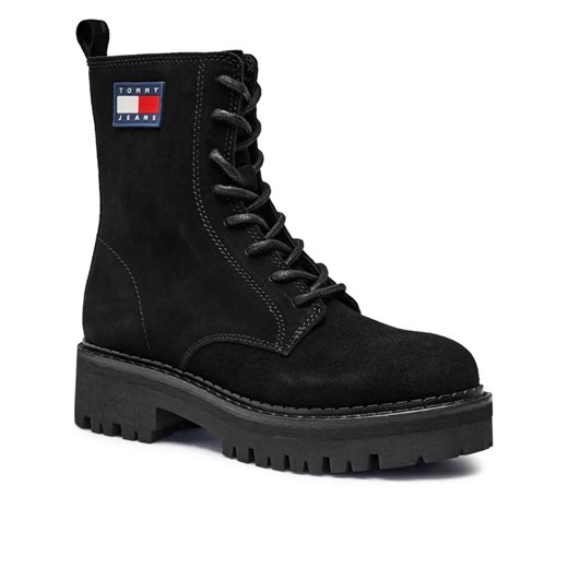 Tommy Jeans Skórzane botki URBAN ze sklepu Gomez Fashion Store w kategorii Workery damskie - zdjęcie 184963672