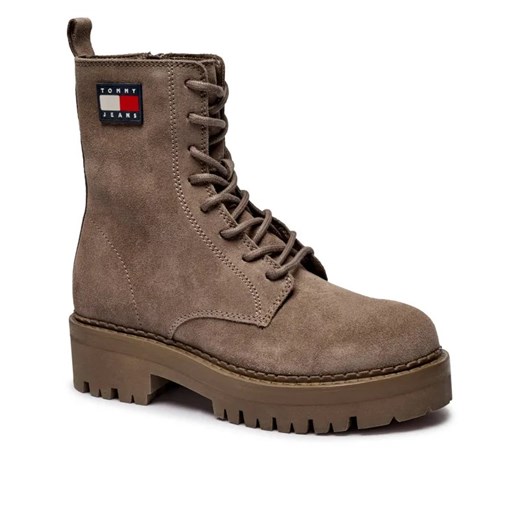 Tommy Jeans Skórzane botki URBAN ze sklepu Gomez Fashion Store w kategorii Workery damskie - zdjęcie 184963693