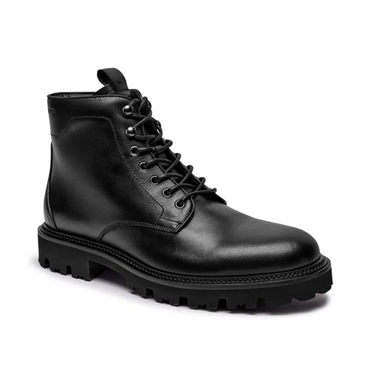 BOSS BLACK Skórzane trapery Julyo ze sklepu Gomez Fashion Store w kategorii Buty zimowe męskie - zdjęcie 184963851
