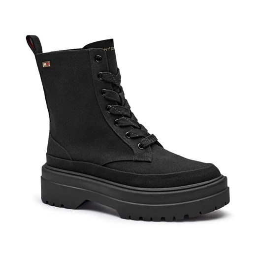 Tommy Hilfiger Botki | z dodatkiem skóry ze sklepu Gomez Fashion Store w kategorii Botki - zdjęcie 184963894