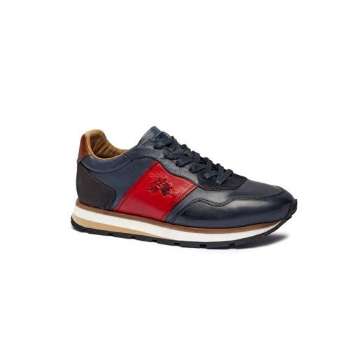 La Martina Skórzane sneakersy ze sklepu Gomez Fashion Store w kategorii Buty sportowe męskie - zdjęcie 184963952