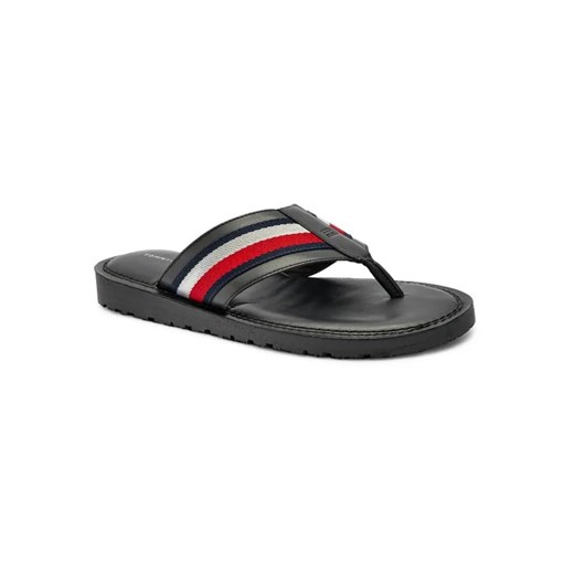 Tommy Hilfiger Skórzane japonki ze sklepu Gomez Fashion Store w kategorii Klapki męskie - zdjęcie 184963971
