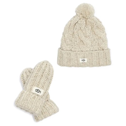 UGG Czapka + rękawiczki | z dodatkiem wełny ze sklepu Gomez Fashion Store w kategorii Czapki dziecięce - zdjęcie 184963981