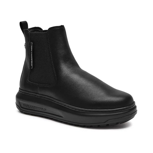 Karl Lagerfeld Skórzane sztyblety KAPRI LUG ze sklepu Gomez Fashion Store w kategorii Botki - zdjęcie 184964110
