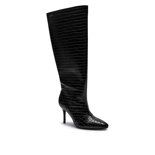 Liu Jo Kozaki na szpilce WHITE 01 | z dodatkiem skóry ze sklepu Gomez Fashion Store w kategorii Kozaki damskie - zdjęcie 184964133