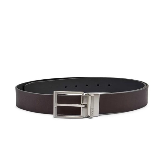 BOSS BLACK Skórzany dwustronny pasek Geppy-Soft_Gb35_pp ze sklepu Gomez Fashion Store w kategorii Paski męskie - zdjęcie 184964181