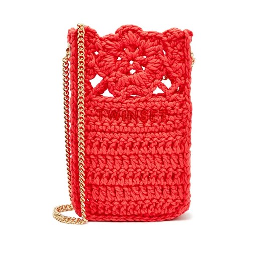 TWINSET Torebka na telefon PORTACELLULARE ze sklepu Gomez Fashion Store w kategorii Torby letnie - zdjęcie 184964244