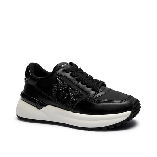 Pinko Skórzane sneakersy GEM 07 ze sklepu Gomez Fashion Store w kategorii Buty sportowe damskie - zdjęcie 184964291