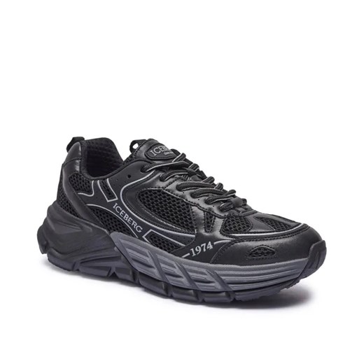 Iceberg Skórzane sneakersy ze sklepu Gomez Fashion Store w kategorii Buty sportowe męskie - zdjęcie 184964314