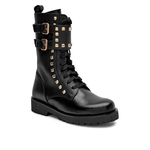 TWINSET Skórzane botki ze sklepu Gomez Fashion Store w kategorii Workery damskie - zdjęcie 184964382