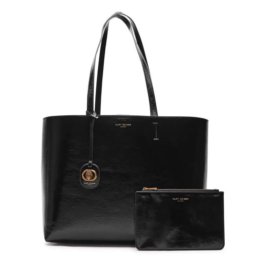 Kurt Geiger Skórzana shopperka + saszetka CHELSEA ze sklepu Gomez Fashion Store w kategorii Torby Shopper bag - zdjęcie 184964414
