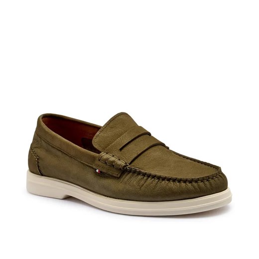 Tommy Hilfiger Skórzane loafersy NUBUCK ze sklepu Gomez Fashion Store w kategorii Mokasyny męskie - zdjęcie 184964473