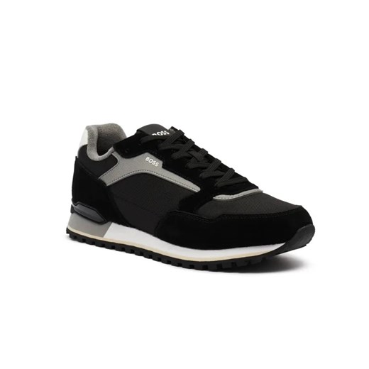 BOSS BLACK Sneakersy PARKOUR | z dodatkiem skóry ze sklepu Gomez Fashion Store w kategorii Buty sportowe męskie - zdjęcie 184964503