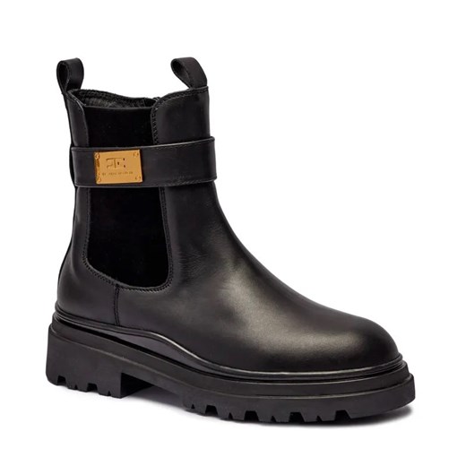 Elisabetta Franchi Skórzane botki ze sklepu Gomez Fashion Store w kategorii Buty zimowe dziecięce - zdjęcie 184964553