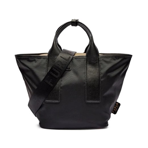 Furla Torebka na ramię Ballerina | z dodatkiem skóry ze sklepu Gomez Fashion Store w kategorii Torby Shopper bag - zdjęcie 184964554