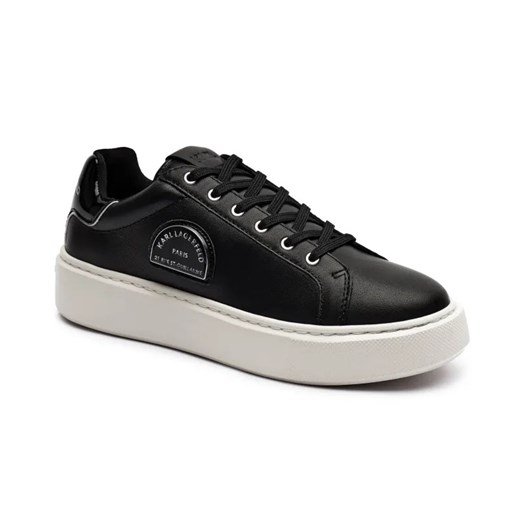 Karl Lagerfeld Skórzane sneakersy MAXI KUP ze sklepu Gomez Fashion Store w kategorii Buty sportowe damskie - zdjęcie 184964580