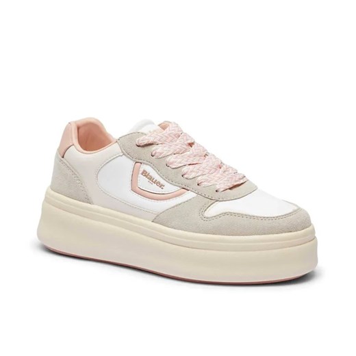 BLAUER Skórzane sneakersy ze sklepu Gomez Fashion Store w kategorii Buty sportowe damskie - zdjęcie 184964582