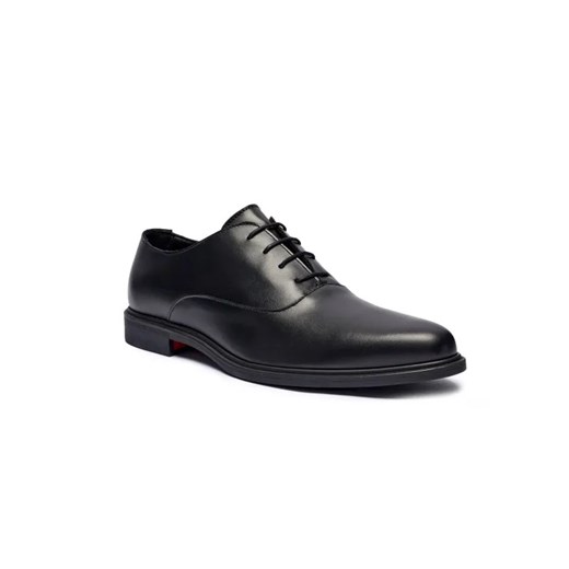 HUGO Skórzane derby Kerr ze sklepu Gomez Fashion Store w kategorii Buty eleganckie męskie - zdjęcie 184964643