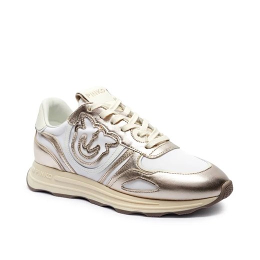 Pinko Skórzane sneakersy ZOE 01 ze sklepu Gomez Fashion Store w kategorii Buty sportowe damskie - zdjęcie 184964692