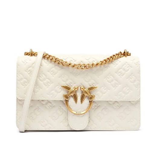 Pinko Skórzana torebka na ramię LOVE ONE CLASSIC DC ze sklepu Gomez Fashion Store w kategorii Listonoszki - zdjęcie 184964844