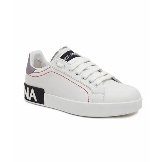 Dolce & Gabbana Skórzane sneakersy PORTOFINO ze sklepu Gomez Fashion Store w kategorii Buty sportowe damskie - zdjęcie 184964854