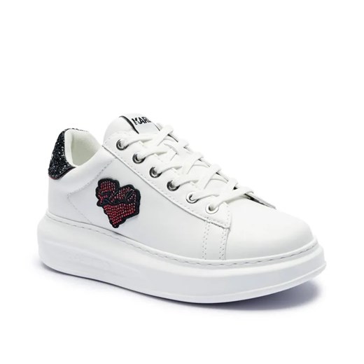 Karl Lagerfeld Skórzane sneakersy KAPRI Heart Of Karl ze sklepu Gomez Fashion Store w kategorii Buty sportowe damskie - zdjęcie 184964933