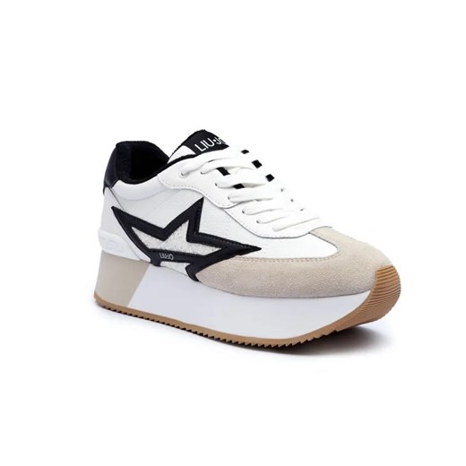 Liu Jo Skórzane sneakersy DREAMY ze sklepu Gomez Fashion Store w kategorii Buty sportowe damskie - zdjęcie 184964962